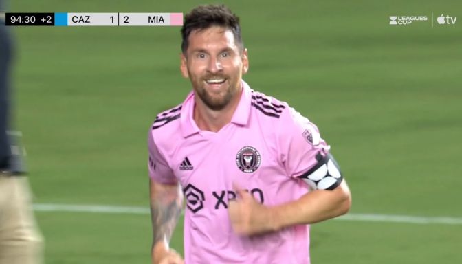 Messi Crazy Freekick Goal vs Cruz Azul – Inter Miami Fc Debut