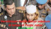 Ini Permintaan Habib Bahar kepada pengikutnya sebelum di tahan di Polda Jabar