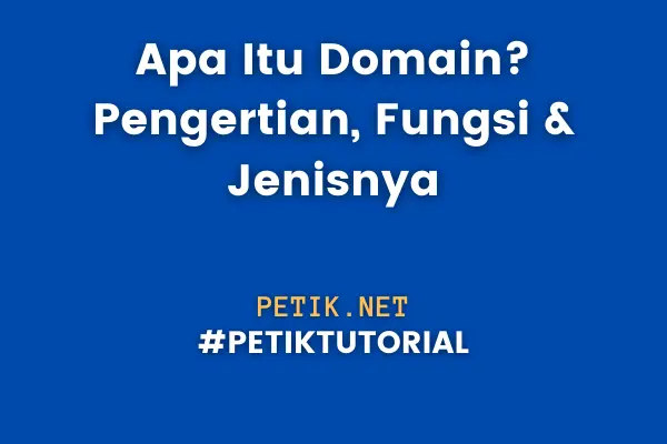 Apa Itu Domain Pengertian Domain Adalah