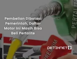 Pembelian Dibatasi Pemerintah, Daftar Motor Ini Masih Bisa Beli Pertalite
