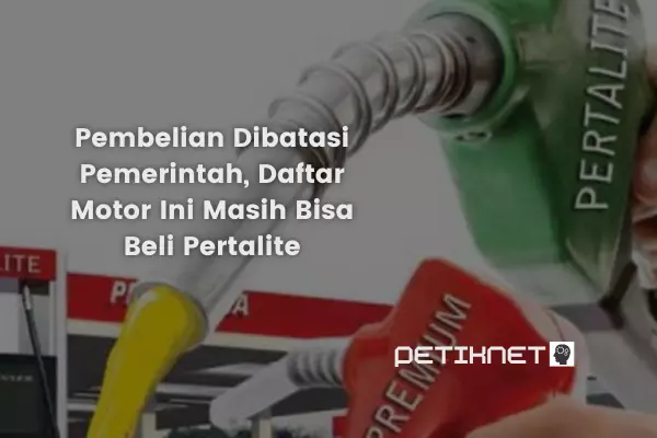 Pembelian Dibatasi Pemerintah, Daftar Motor Ini Masih Bisa Beli Pertalite