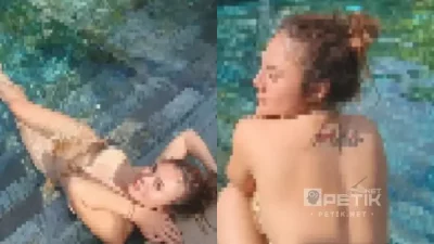 Hanya pakai Bikini, bagian Sensitif Wulan Guritno Bikin Heboh Neziten