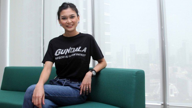 Marissa Anita Senang Mengikuti Upacara Penurunan Bendera Di Istana Negara