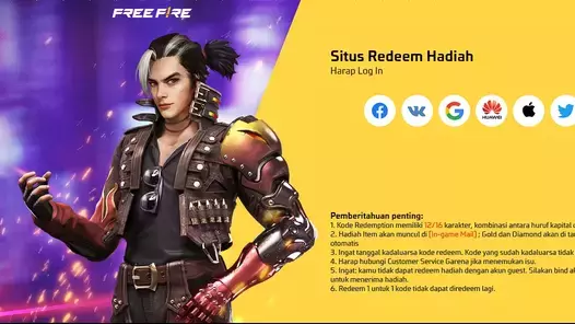 Klaim Gratis Kode Redeem FF Terbaru Jumat, 16 September 2022