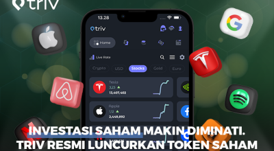 Kini Pengguna Platform Triv Bisa Bertransaksi Token Saham Perusahaan Seperti Tesla Dan Netflix
