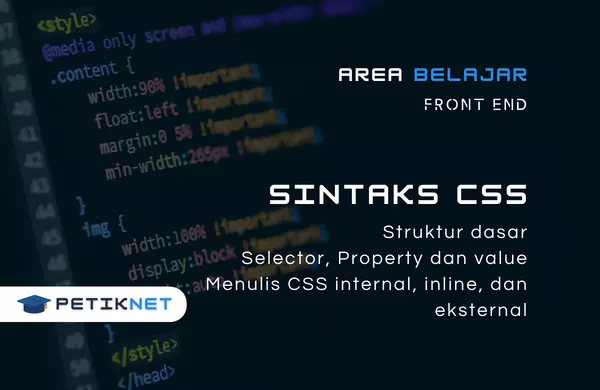 Belajar Sintaks CSS