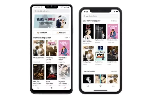 Review Novelme, Platform Baca Novel Digital